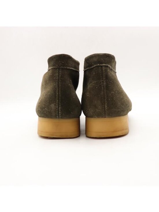 Clarks Wallabees Men\'s Size 11.5 Olive Green Suede Chukka Ankle Boots 15522